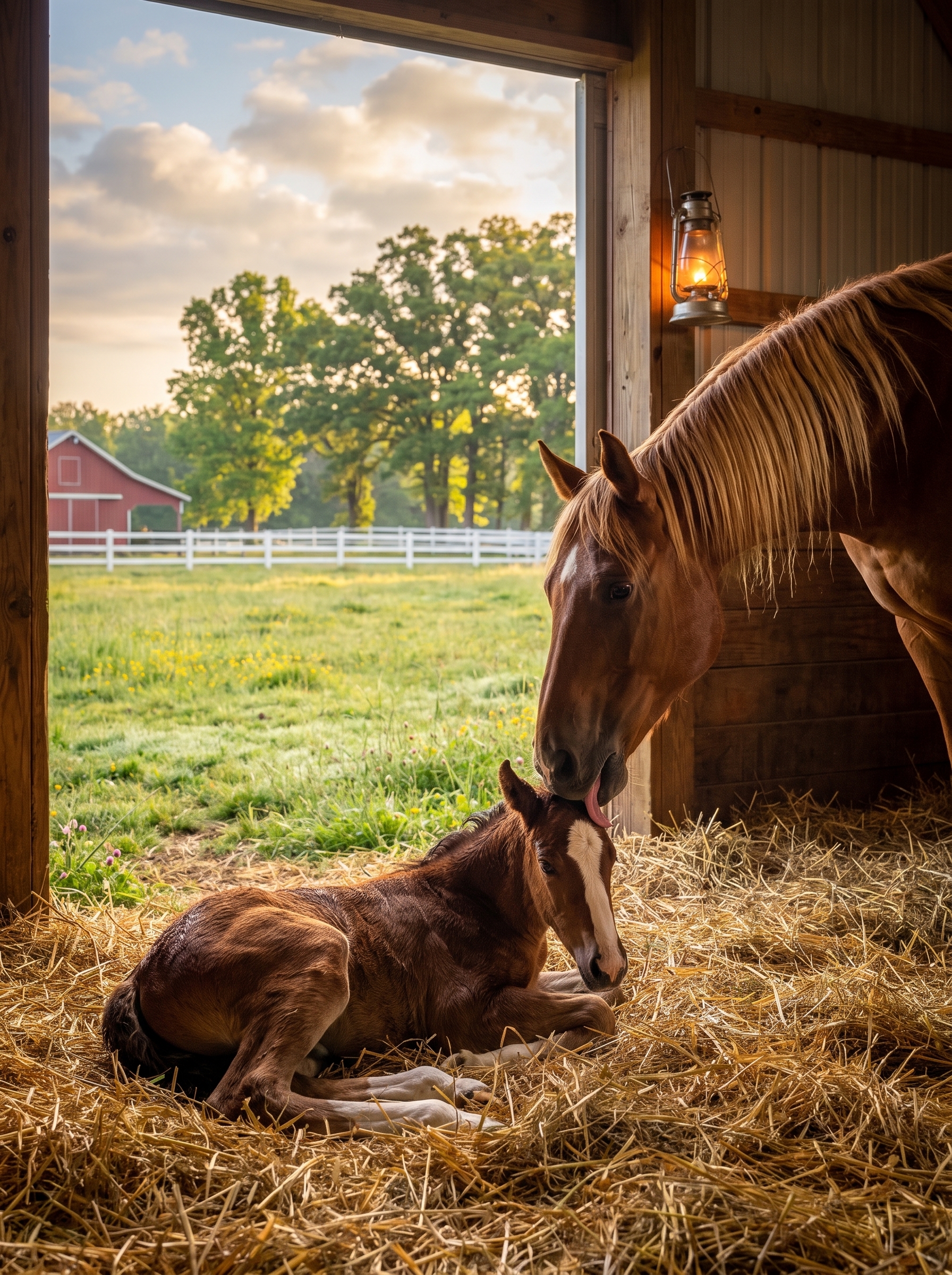 Horse & Foal
