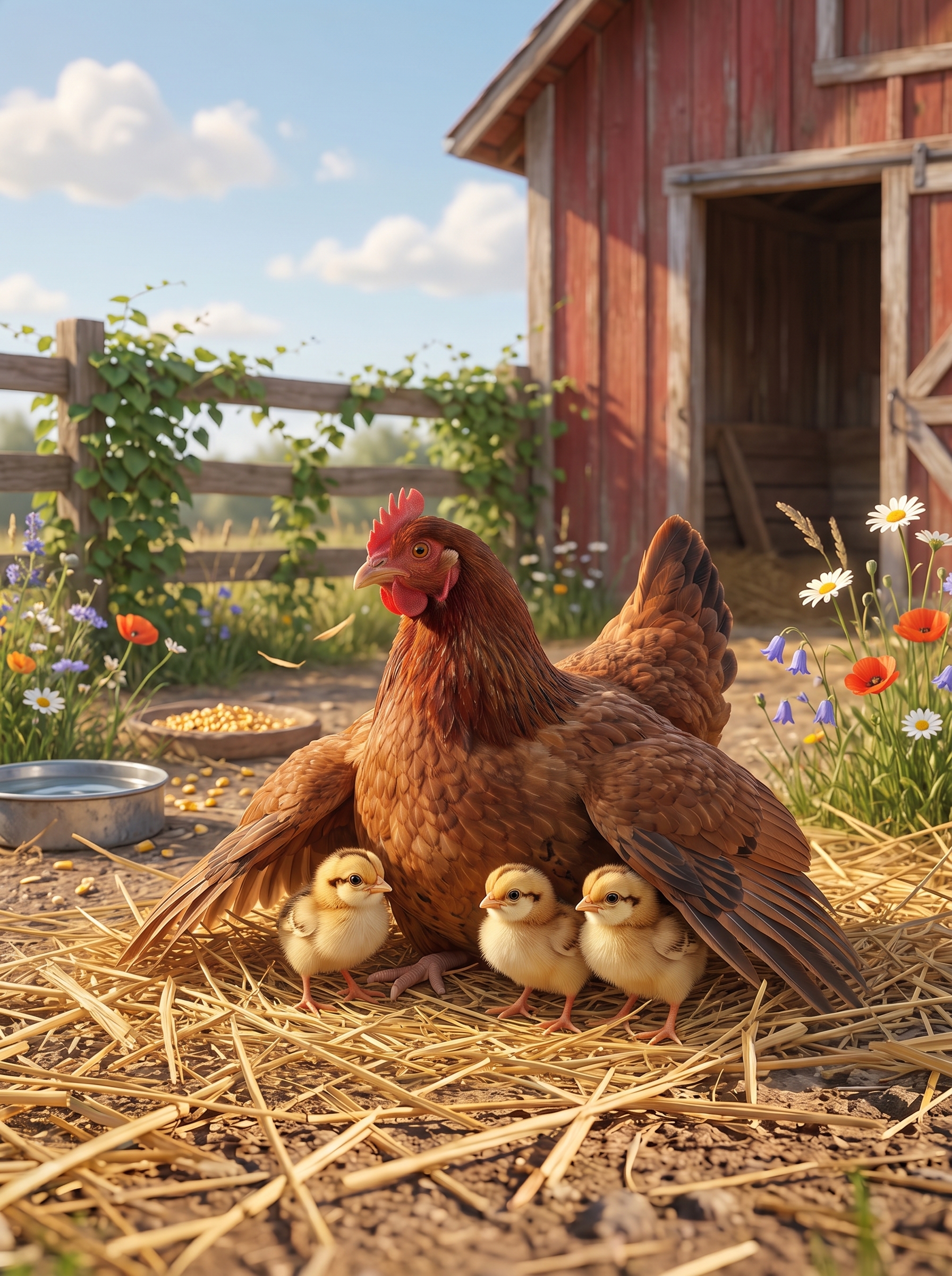 Chicken & Chick