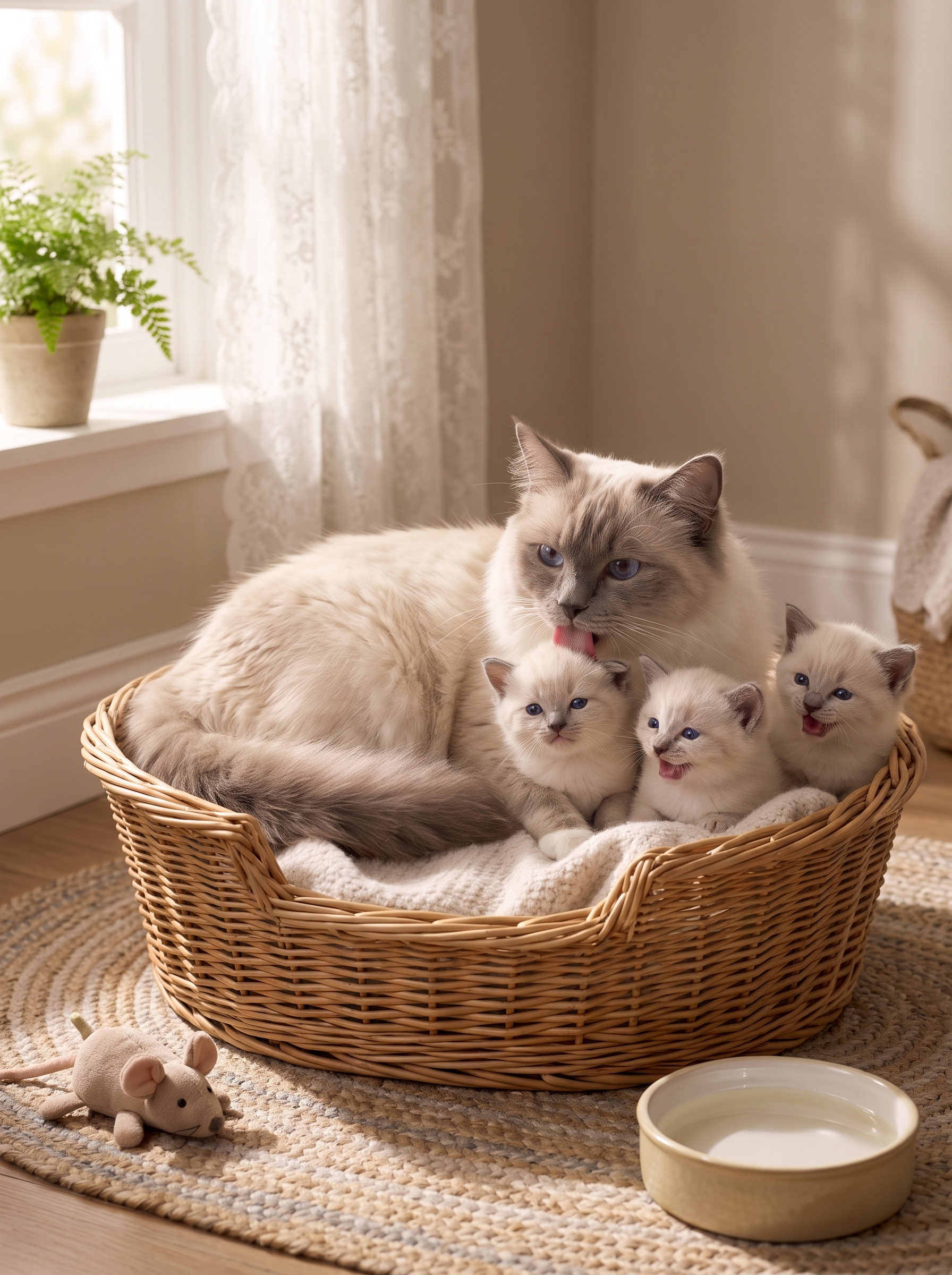 Cat & Kitten