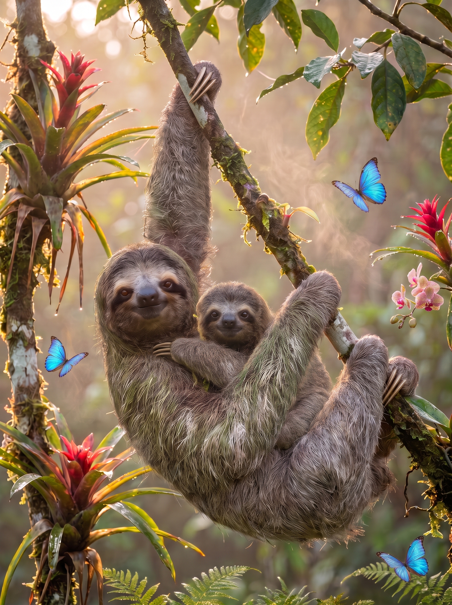 Sloth & Baby
