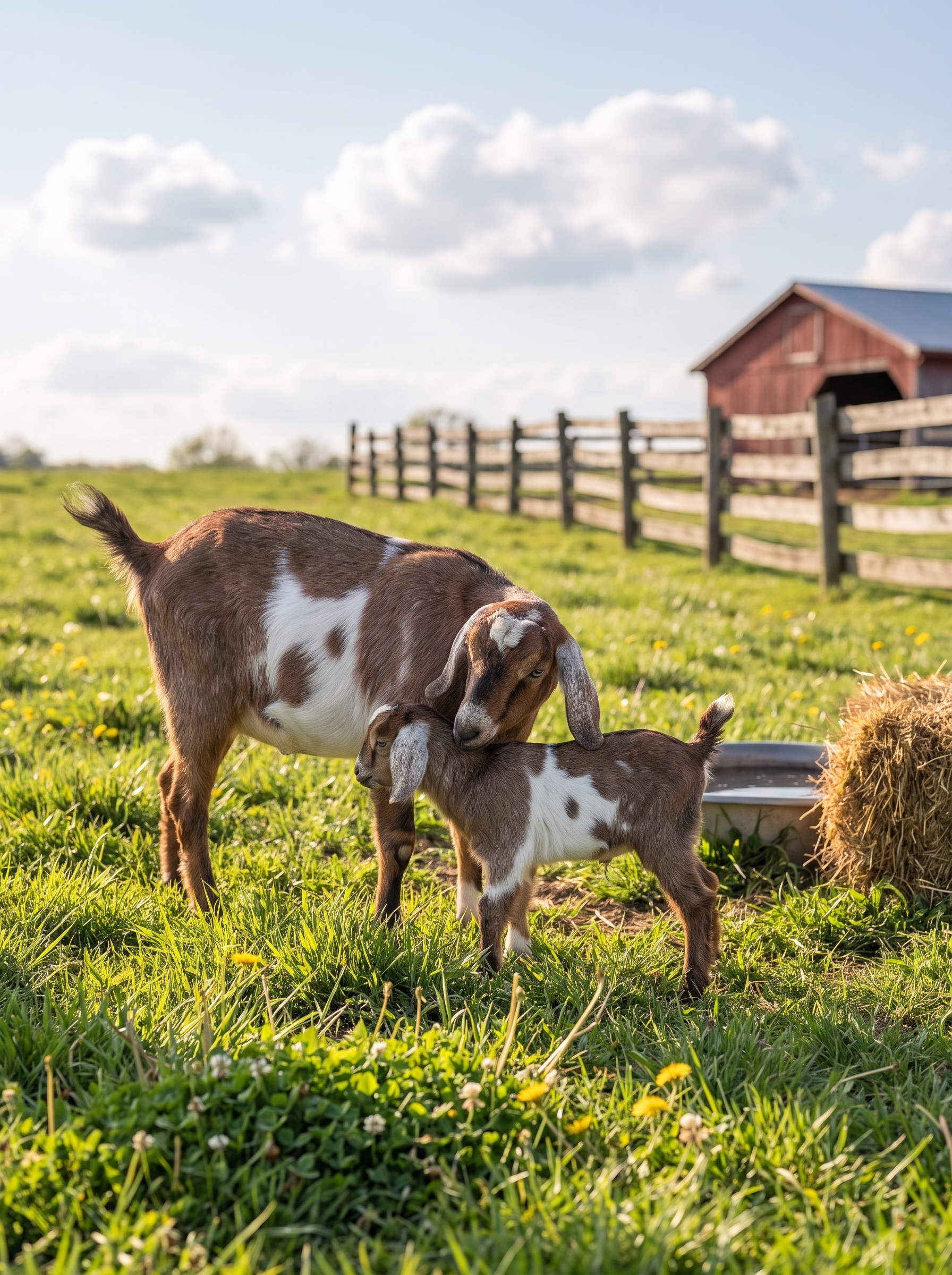 Goat & Kid